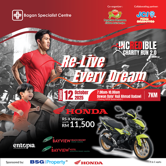 Incredible Charity Run 2.0 banner