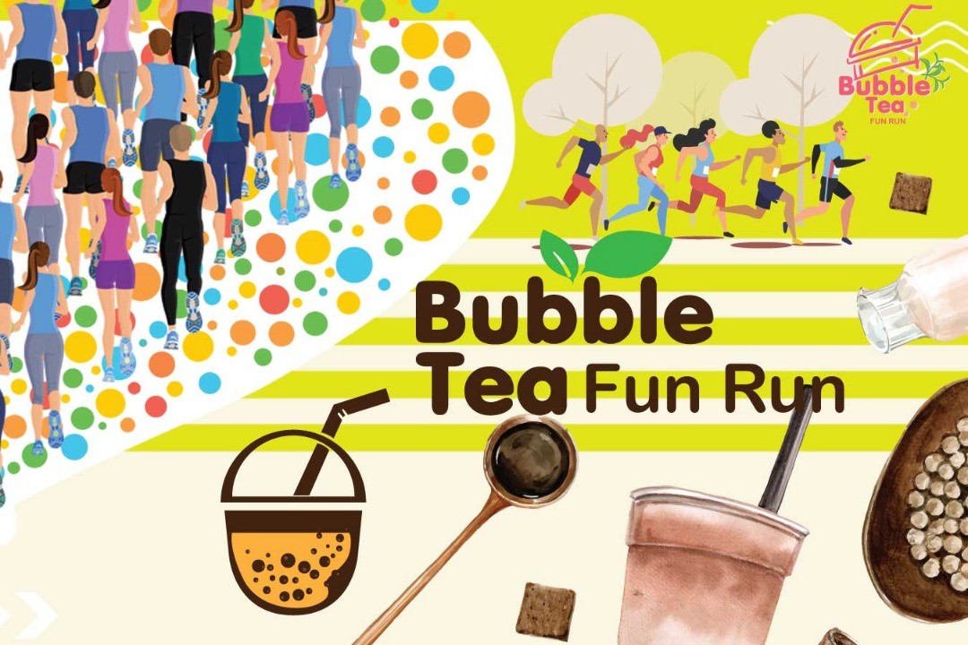 Bubble Tea Virtual Run banner