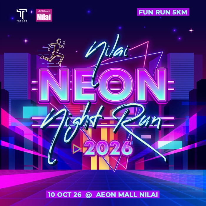 Nilai Neon Night Run 2026 banner