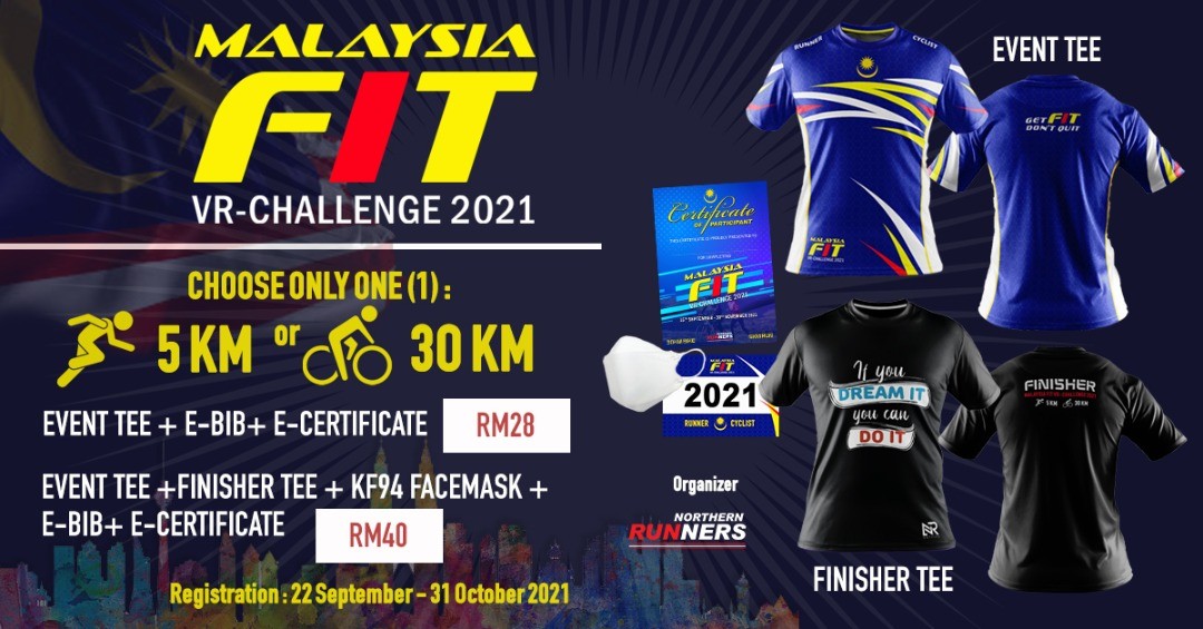Malaysia Fit VR - Challenge 2021 banner