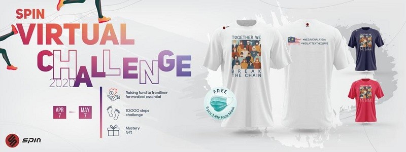 Spin Virtual Challenge 2020 banner