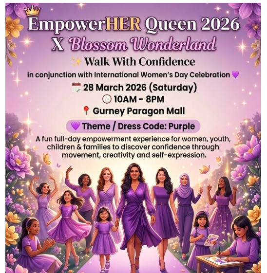 EmpowerHER Queen 2026 banner
