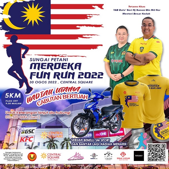 Sungai Petani Ambang Merdeka Fun Run 5KM banner