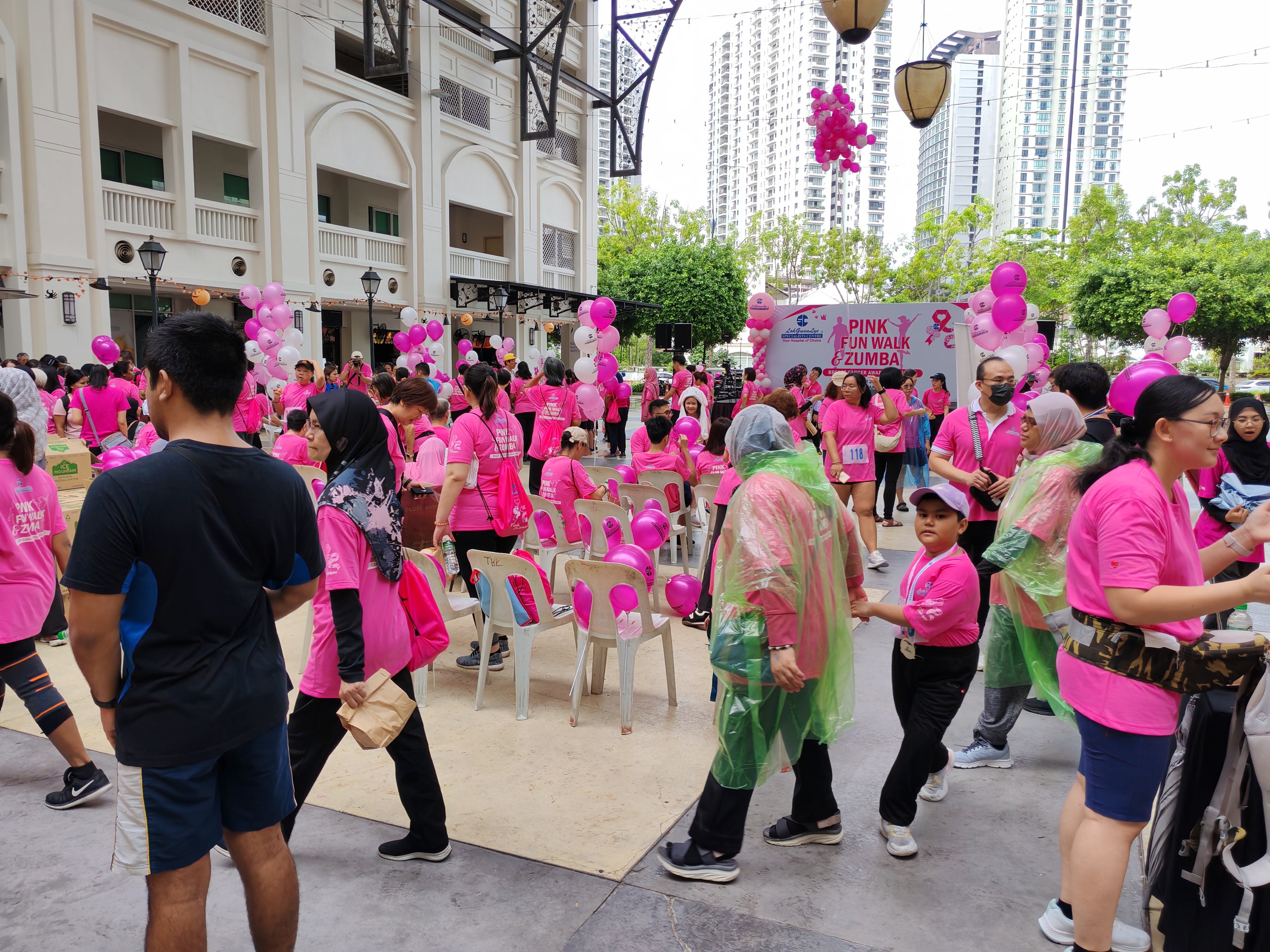 Pink Fun Walk & Zumba 2024 - Breast Cancer Awareness Month Event Photos