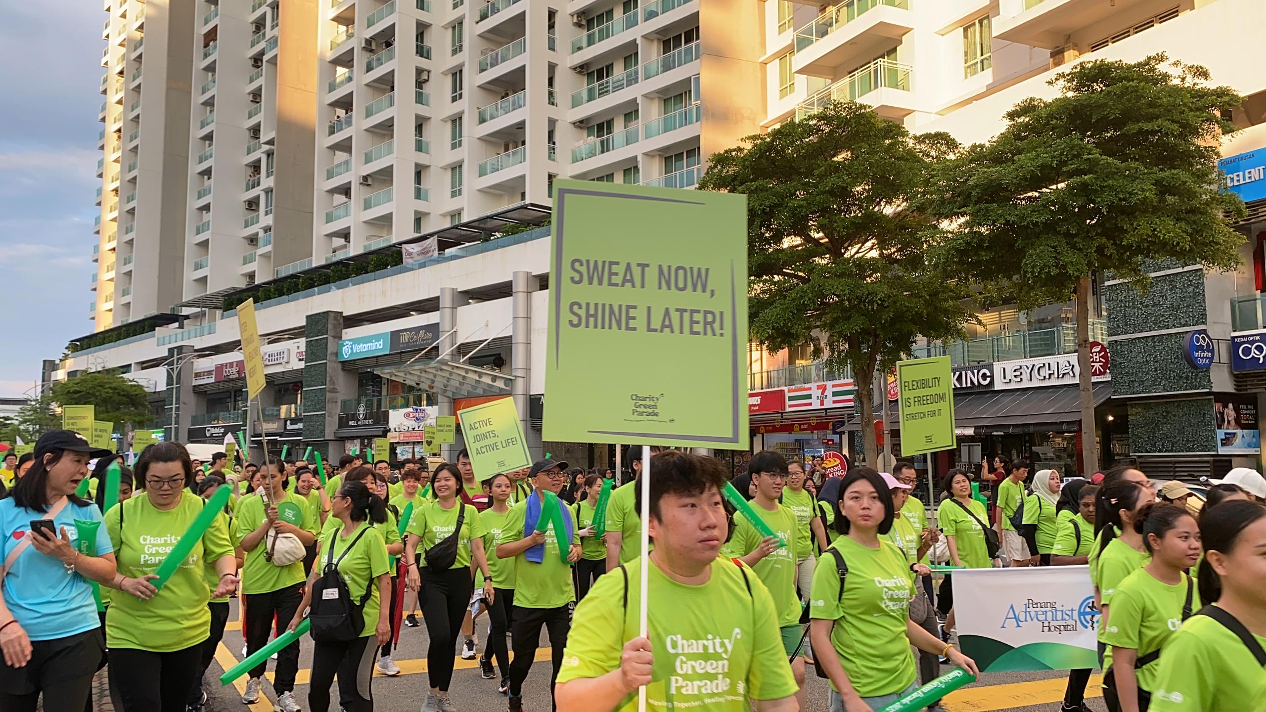 Charity Green Parade Event Photos