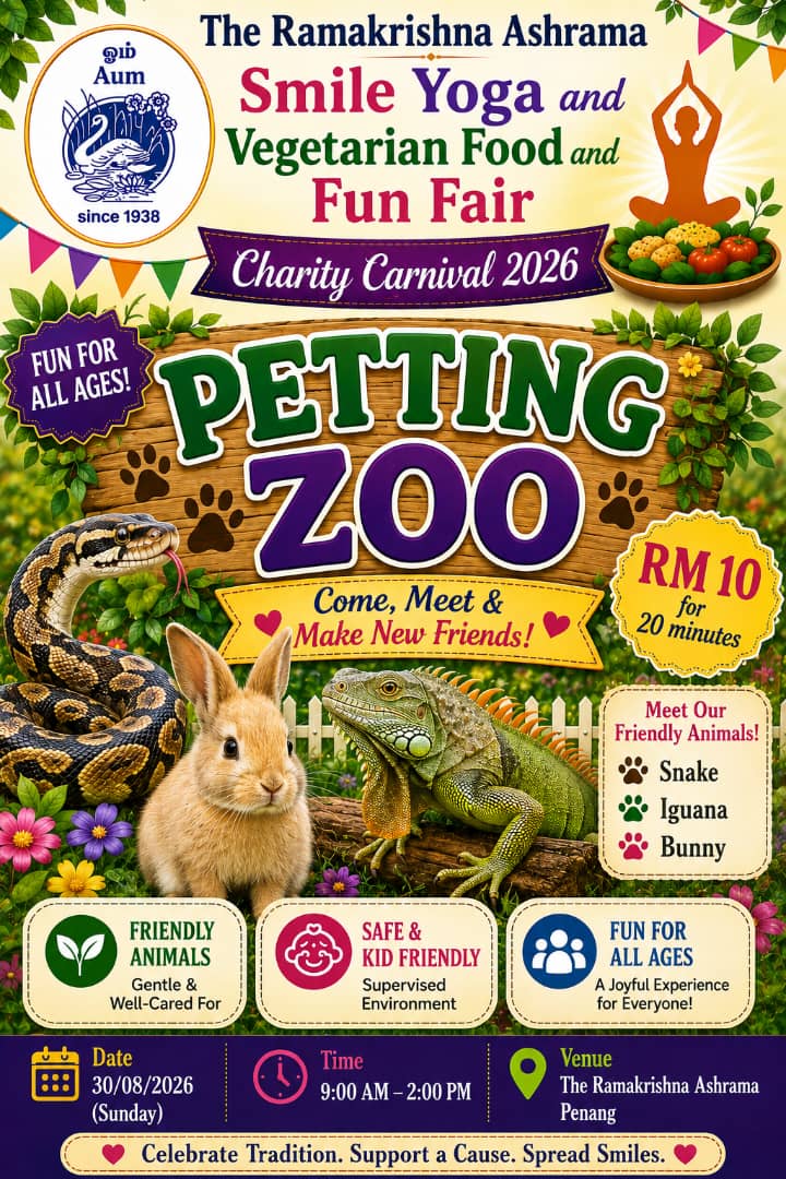 The Ramakrishna Ashrama Charity Yoga & Vegetarian Food Fun Fair 2026  Fun Fair photo