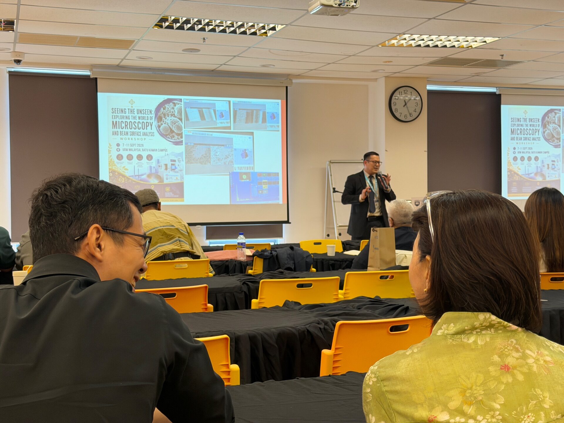Seeing the Unseen: Exploring the World of Microscopy and Beam Surface Analysis Workshop photo