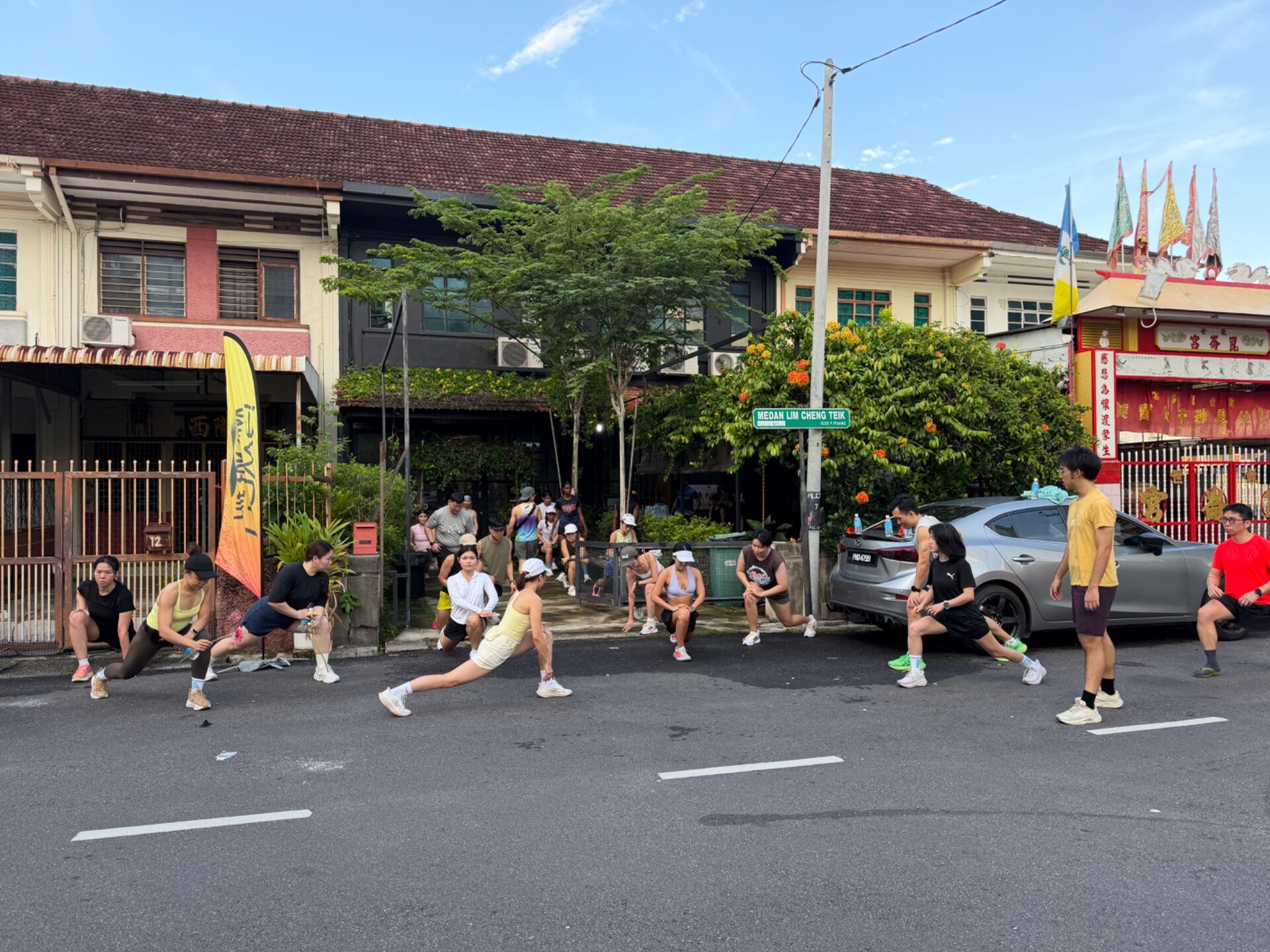 10 Years of Chapel St Cafe Morning Run Moment photo