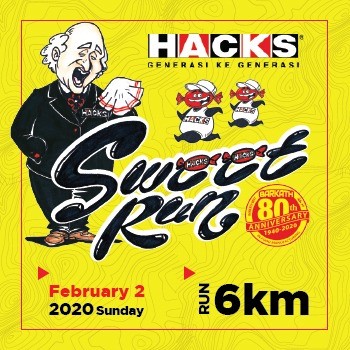 Sweet Run 2020 in conjunction with Barkath's 80th year anniversary banner