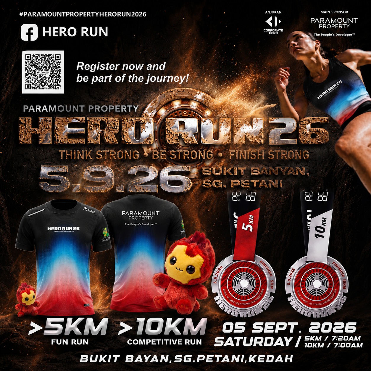 Paramount Property Hero Run 2026 banner