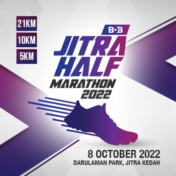 BDB Jitra Half Marathon 2022 banner