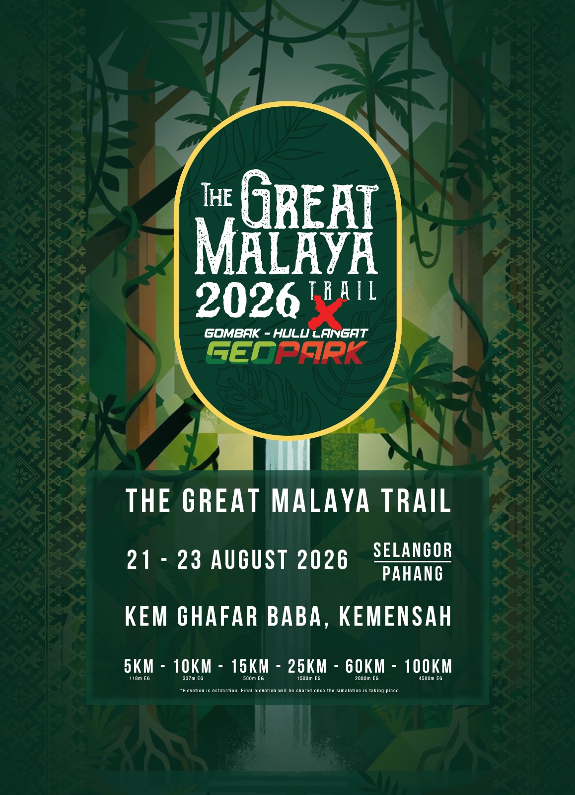 The Great Malaya Trail 2026 banner