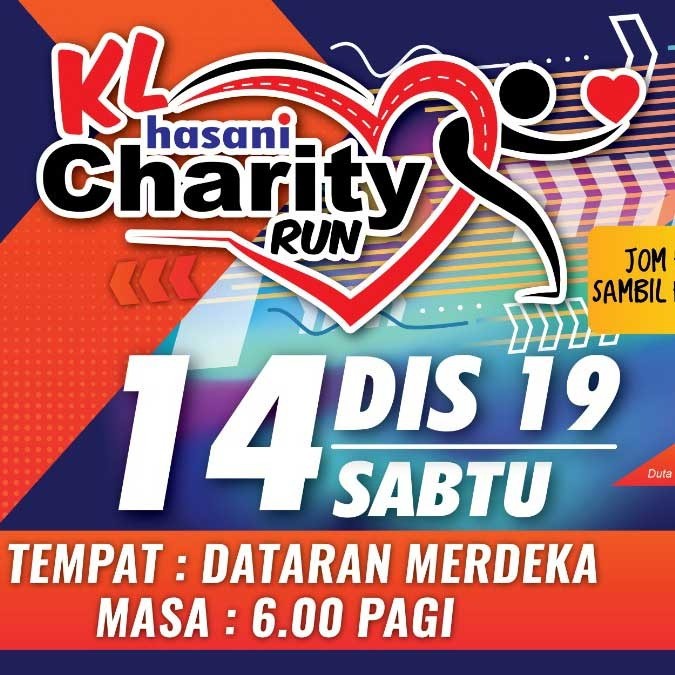 Hasani Charity Run Kuala Lumpur 2019 banner