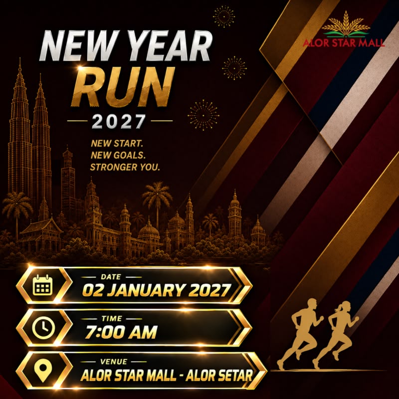 NEW YEAR RUN 2027 - ALOR SETAR thumbnail