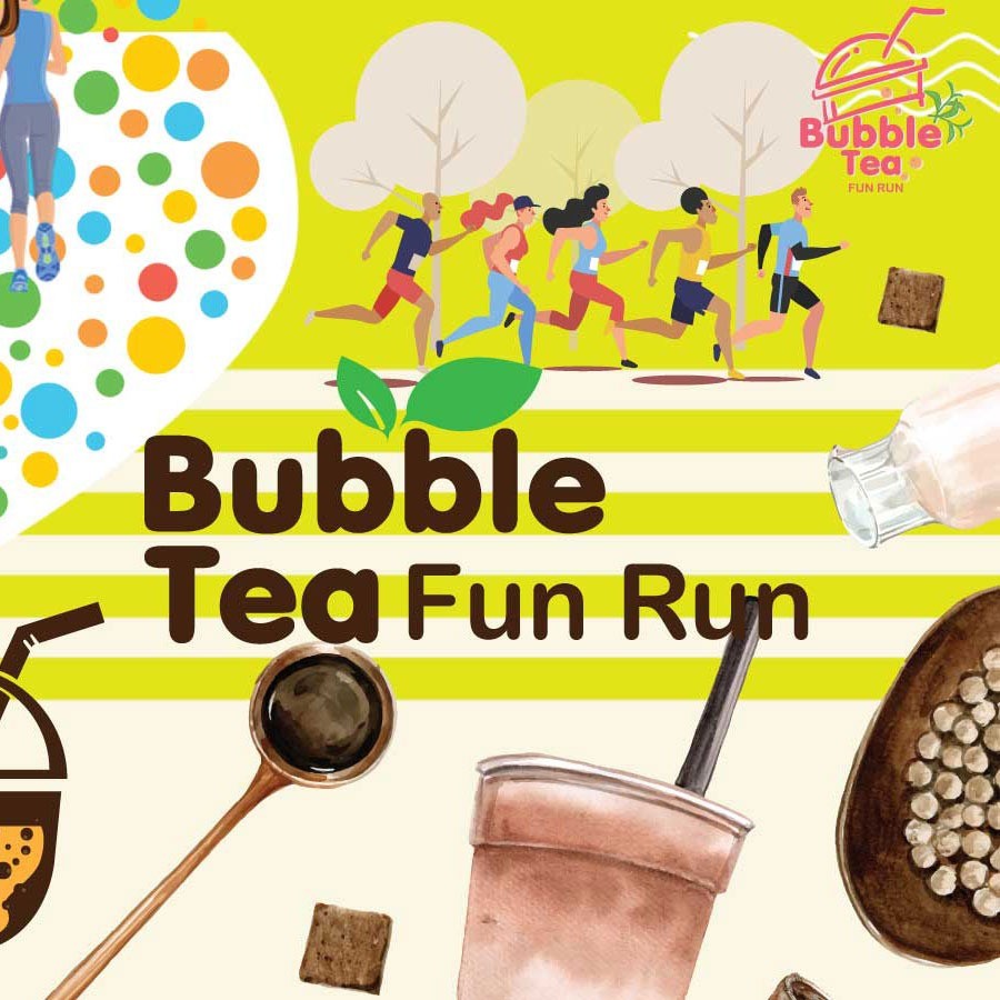 Bubble Tea Virtual Run banner