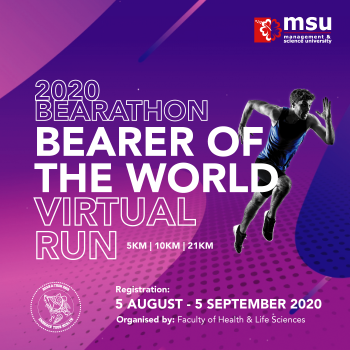 Bear-athon 2020 Virtual Run banner