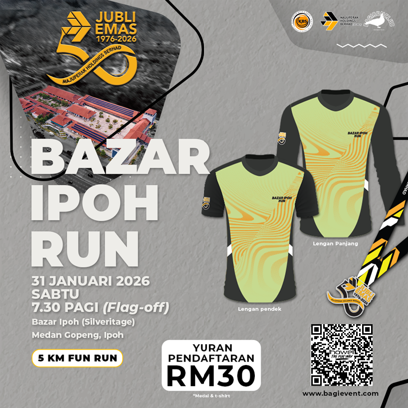 Bazaar Ipoh Run banner