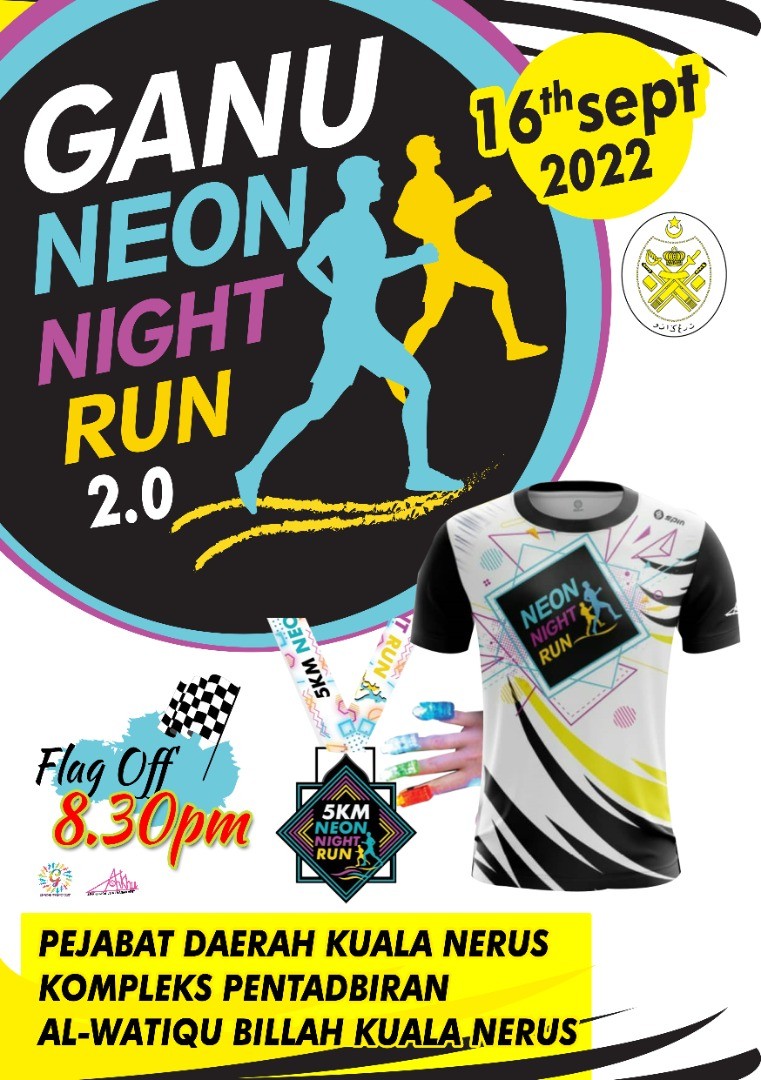 Ganu Neon Night Run 2.0 2022 banner