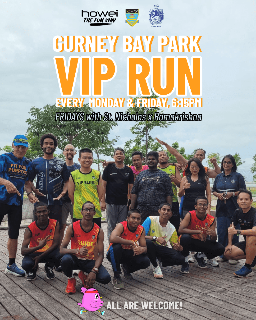 Gurney Bay Park Run August 2025 banner