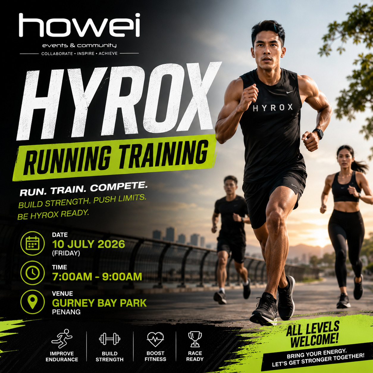 Hyrox Running Training Gurney Bay Park Run July 2026 thumbnail