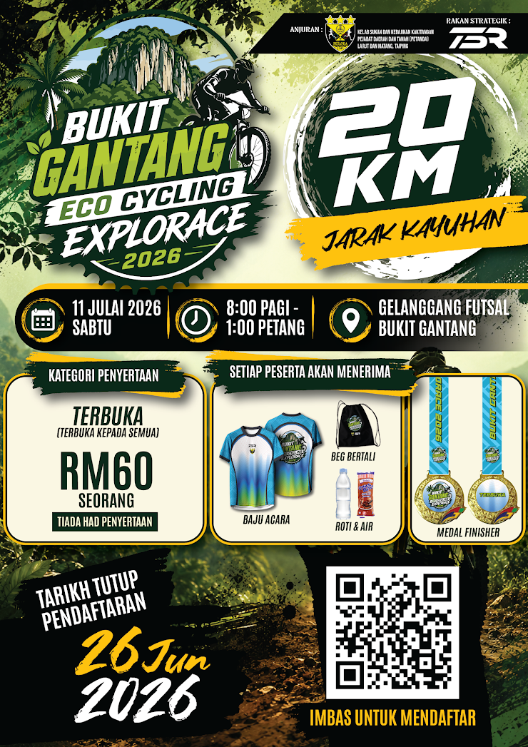 Bukit Gantang Eco Cycling Explorace 2026 thumbnail