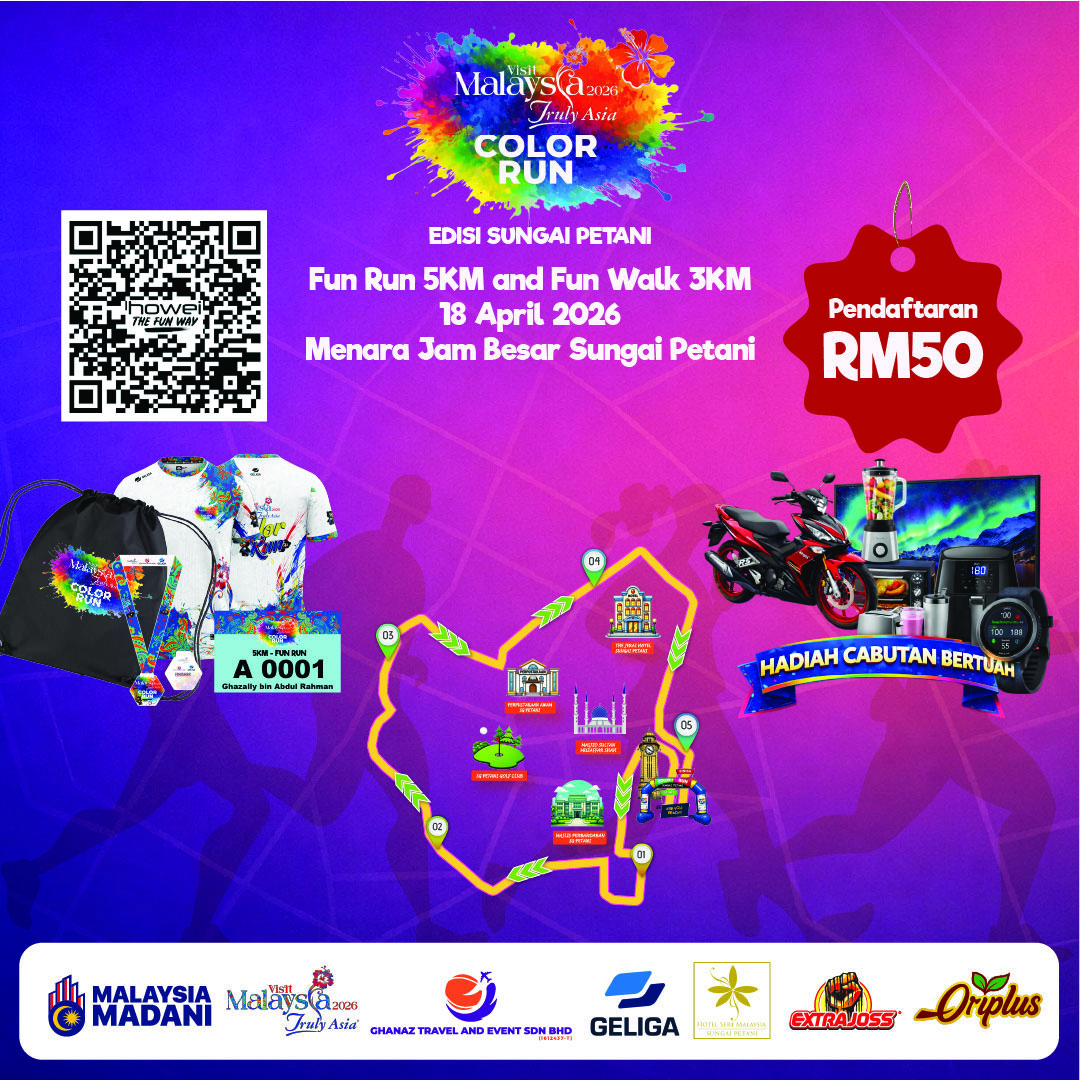 VM2026 Color Run - Edisi Sungai Petani banner