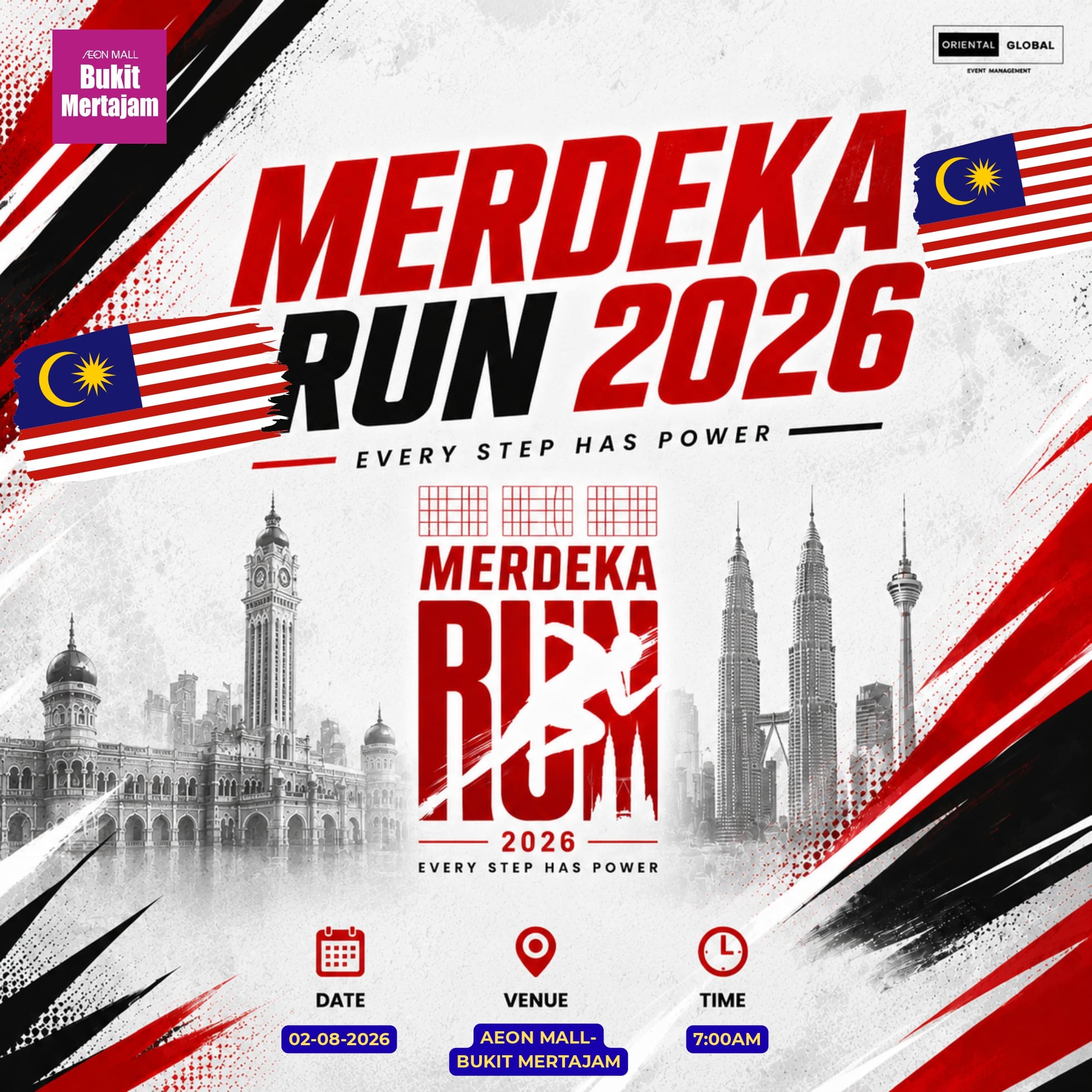 Merdeka Run 2026 - Bukit Mertajam banner