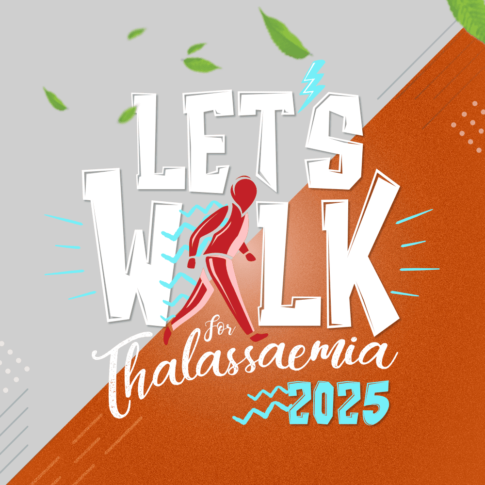 Let's Walk For Thalassaemia 2025 banner