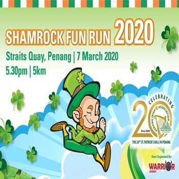 Shamrock Fun Run 2020 banner