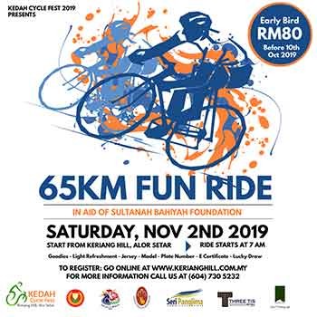 Kedah Cycle Fest 2019 banner