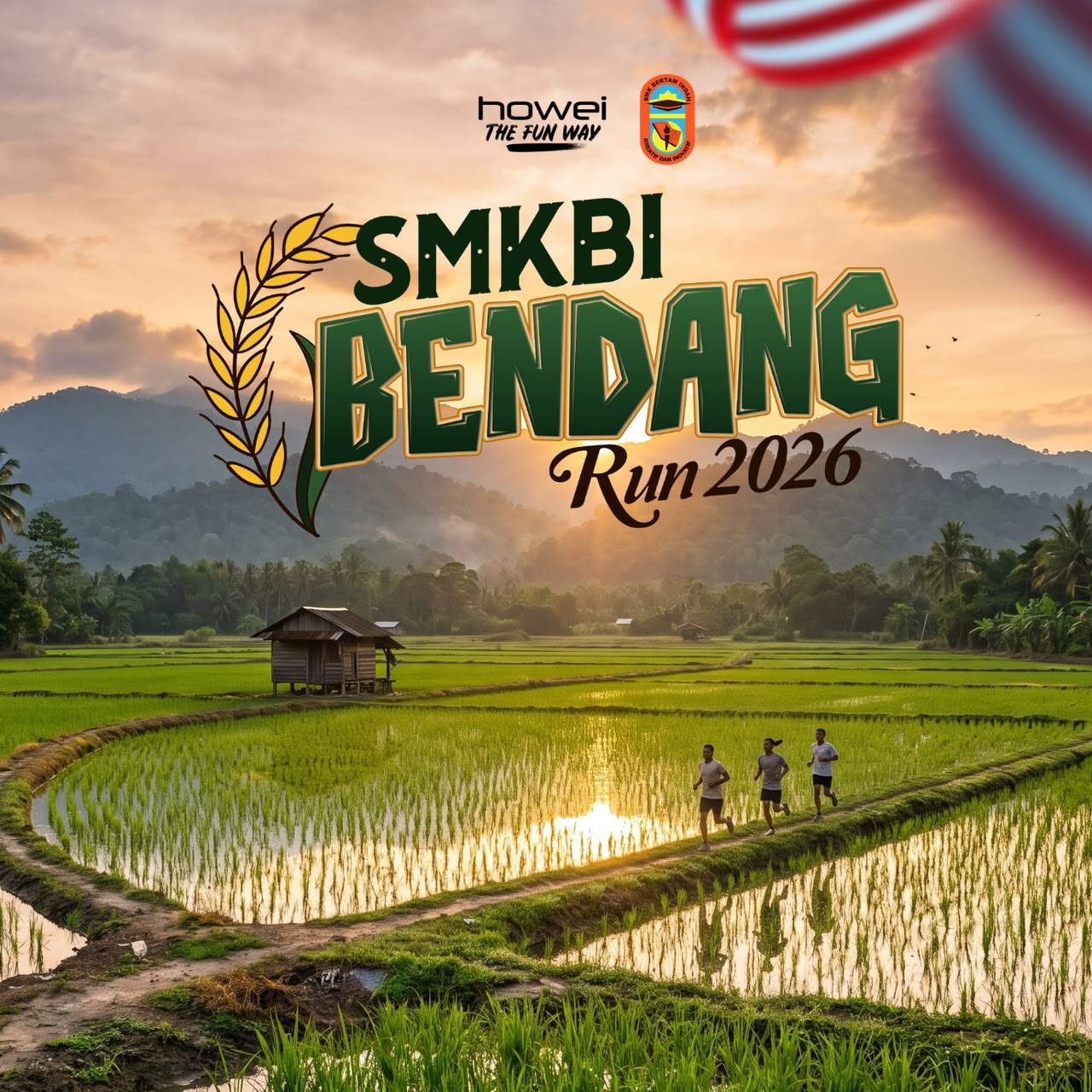 SMKBI Bendang Run 2026 banner