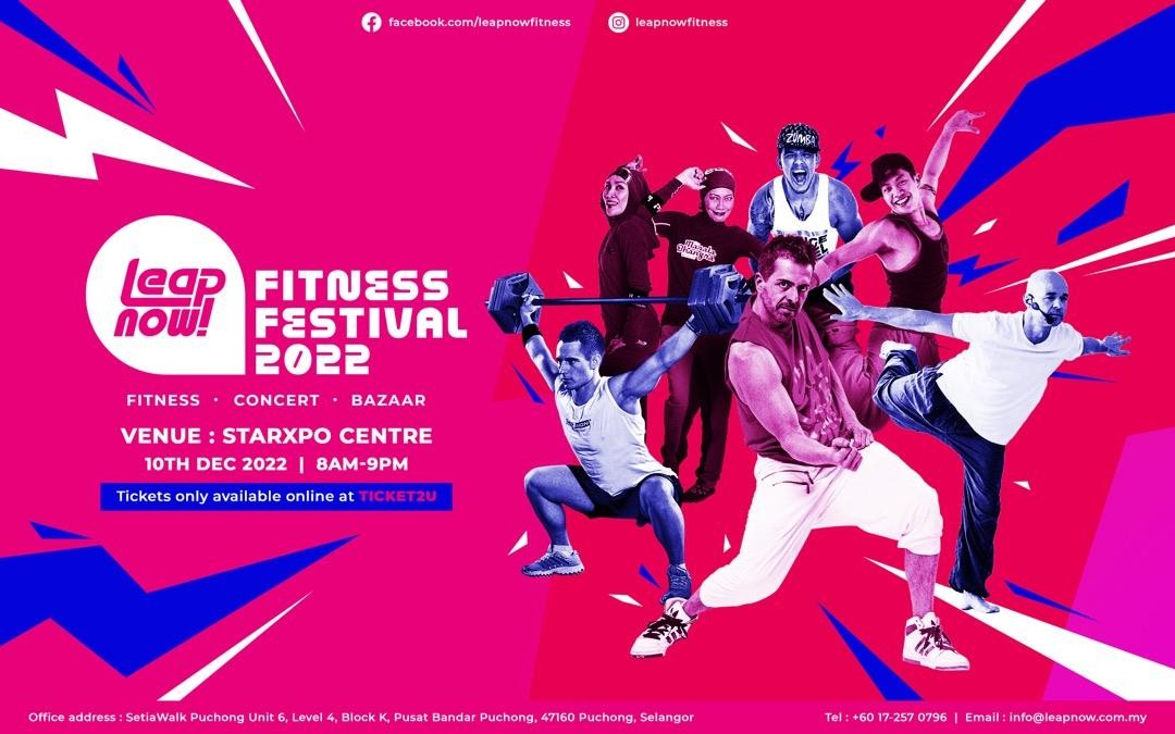 Leap Now Fitness Fest banner
