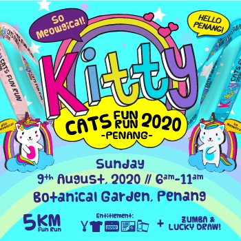 Kitty Cats Fun Run 2020 - Penang banner