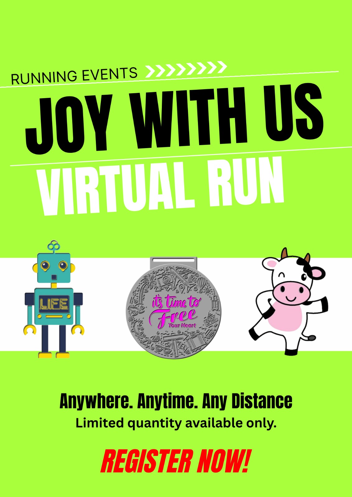 Joy With Us Virtual Run thumbnail