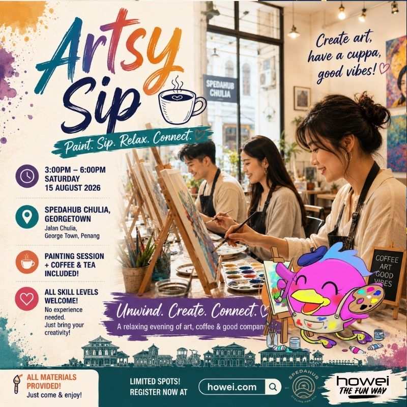 Artsy Sip Painting August Session 2026 banner