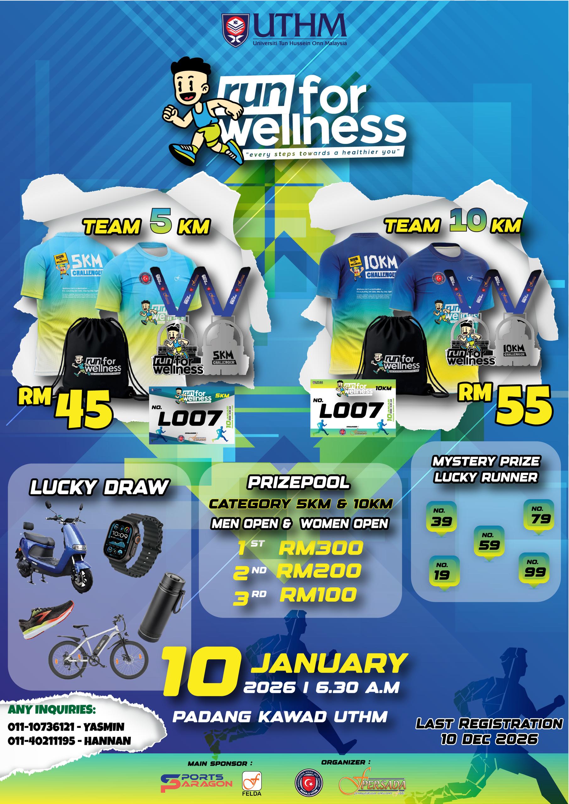 Run For Wellness banner