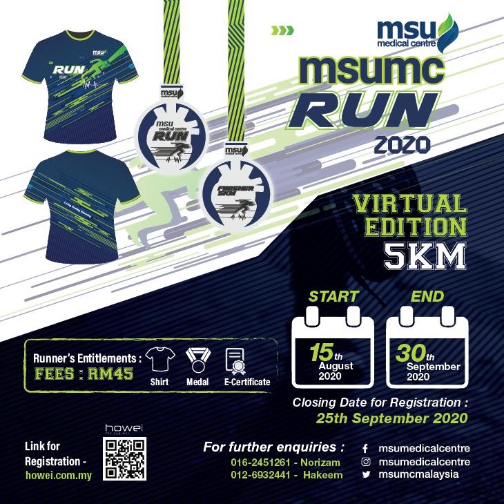 MSUMC Run 2020 banner