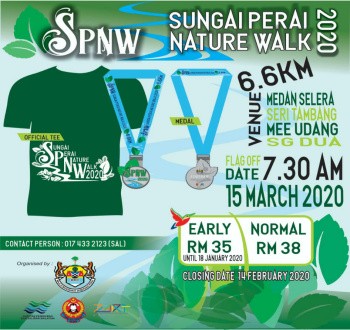 Sungai Perai Nature Walk 2020 banner