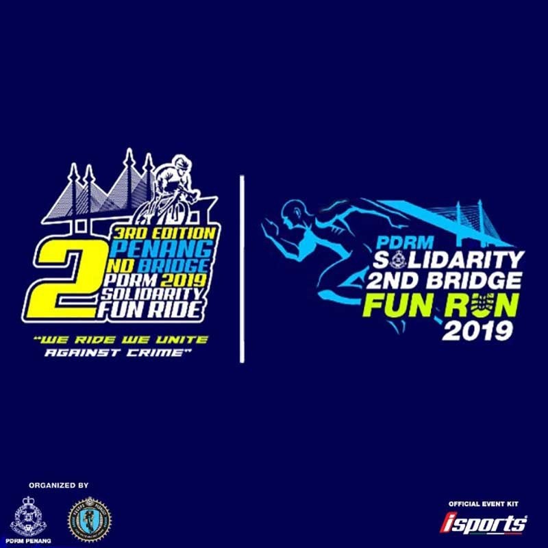2nd Penang Bridge PDRM 2019 Solidarity Fun Ride banner