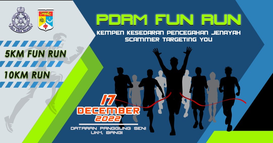 PDRM FUN RUN 2022 banner