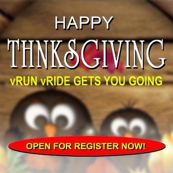 Thanksgiving vRun 2019 banner