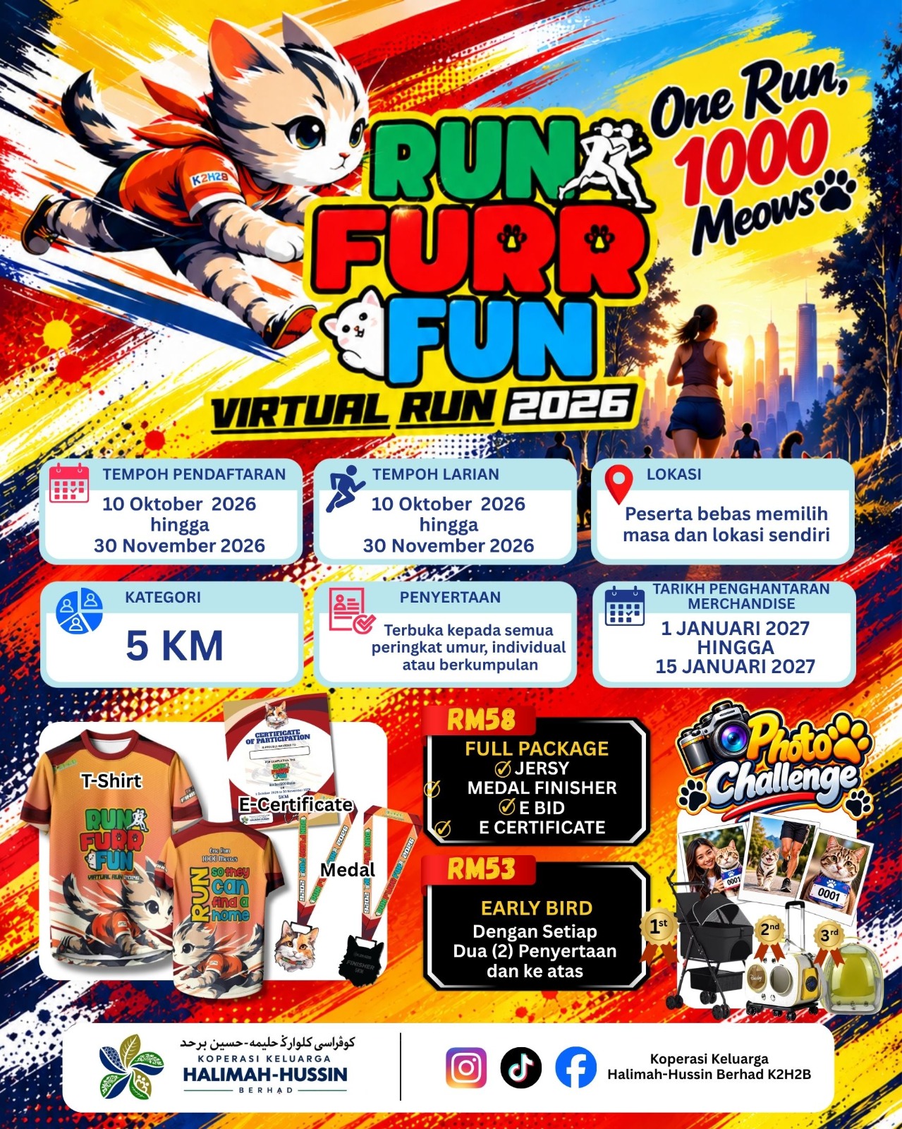Run Furr Run - Virtual Run 2026 thumbnail