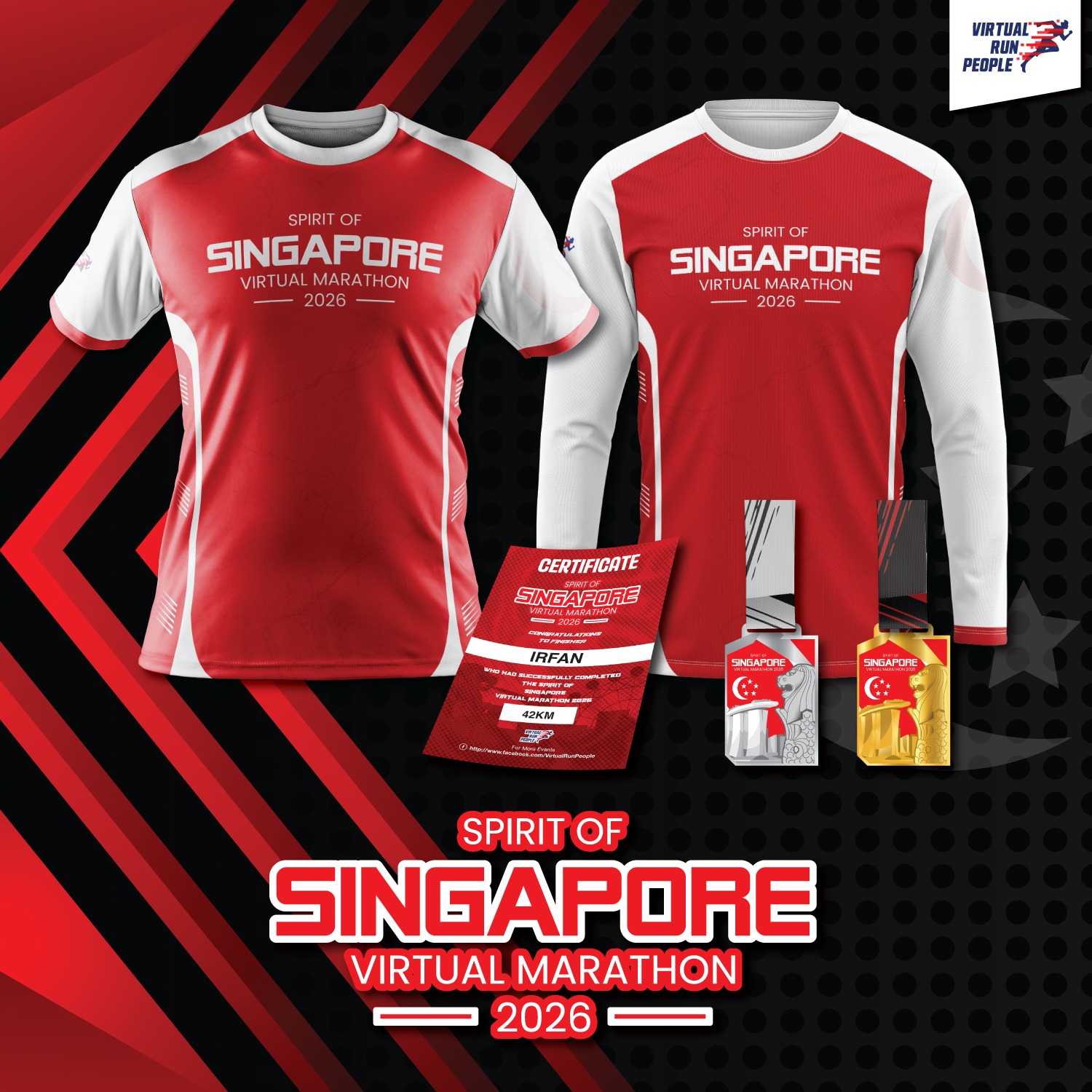 Spirit of Singapore Virtual Marathon 2026 banner