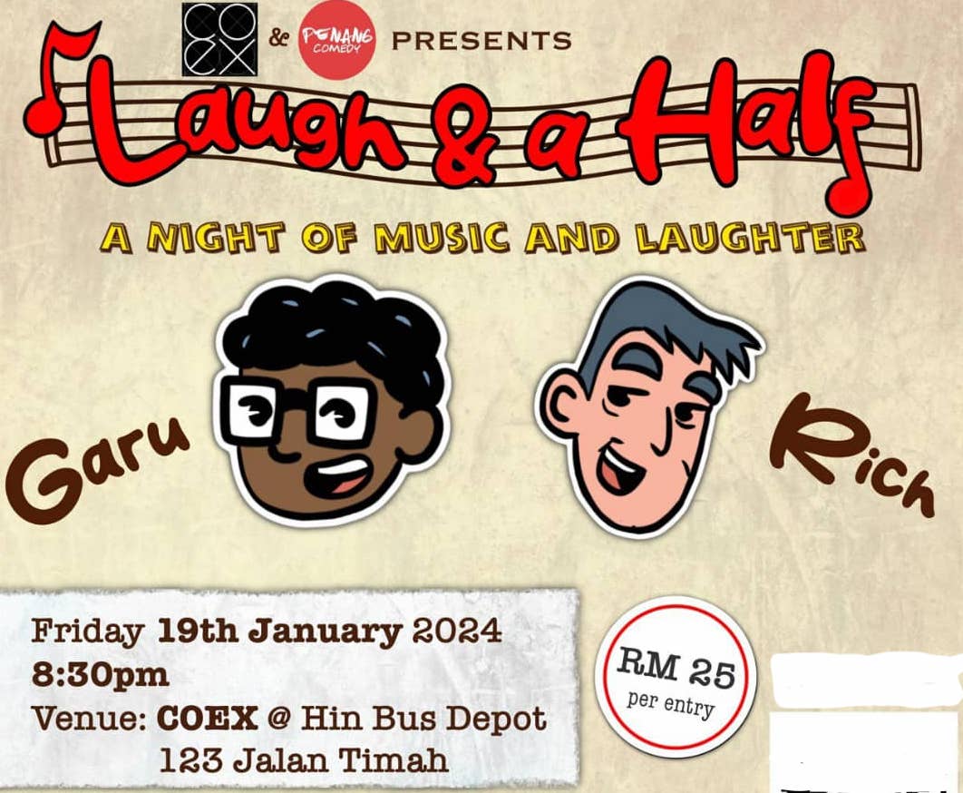 Laugh and a Half banner