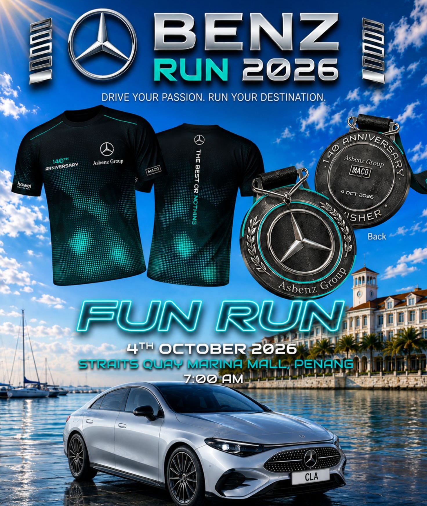 Benz Run 2026 | 140 Years of Innovation banner