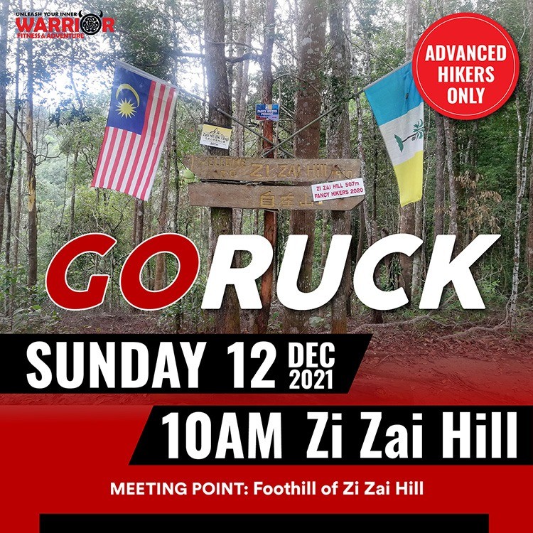 Go Ruck  - Zi Zai Hill (12th Dec) banner