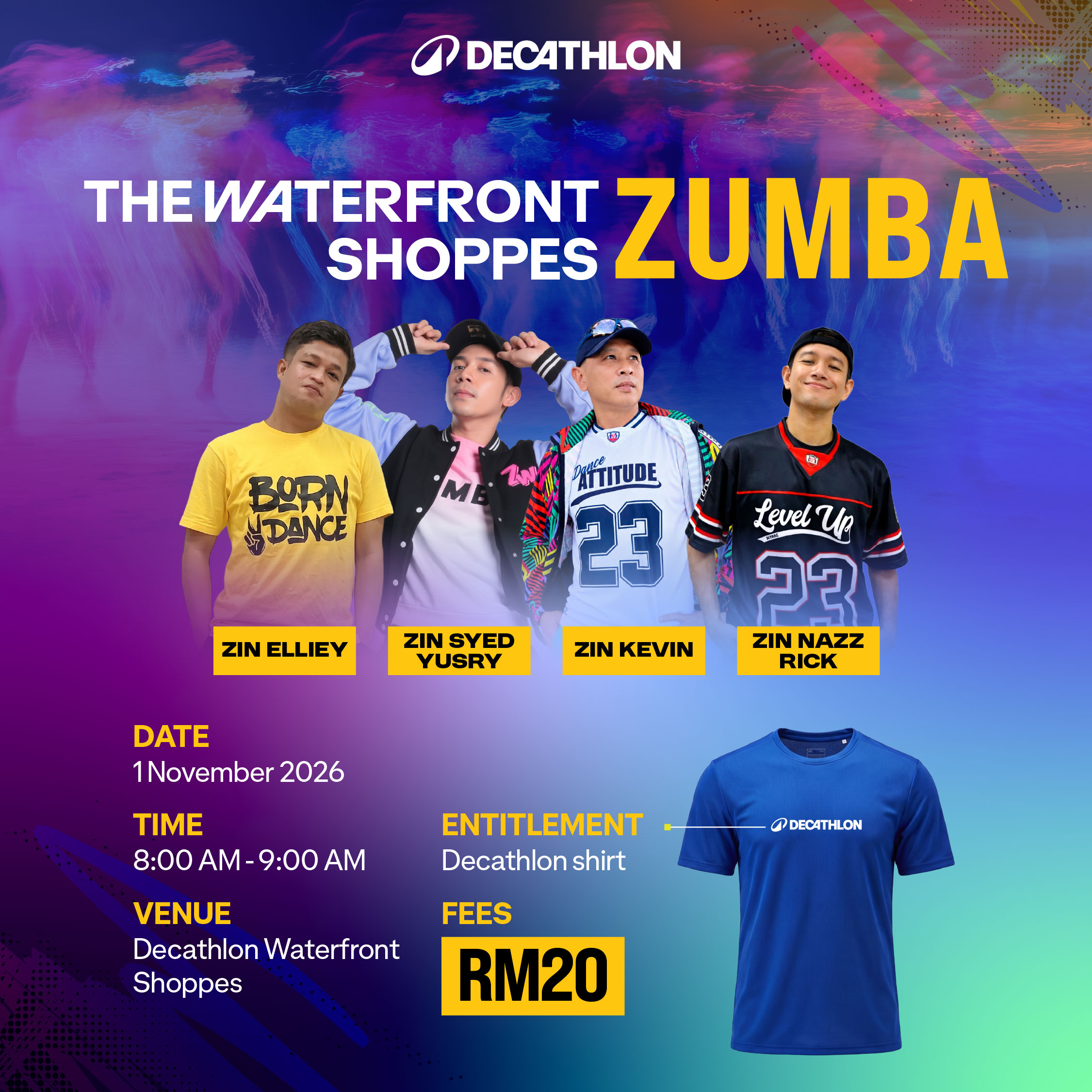 Decathlon The Waterfront Shoppes Zumba 2026 thumbnail