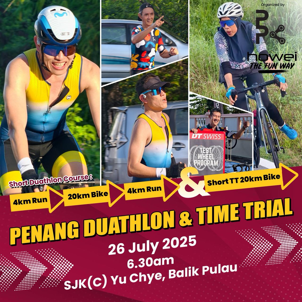 Penang Duathlon & Time Trial 2025 banner