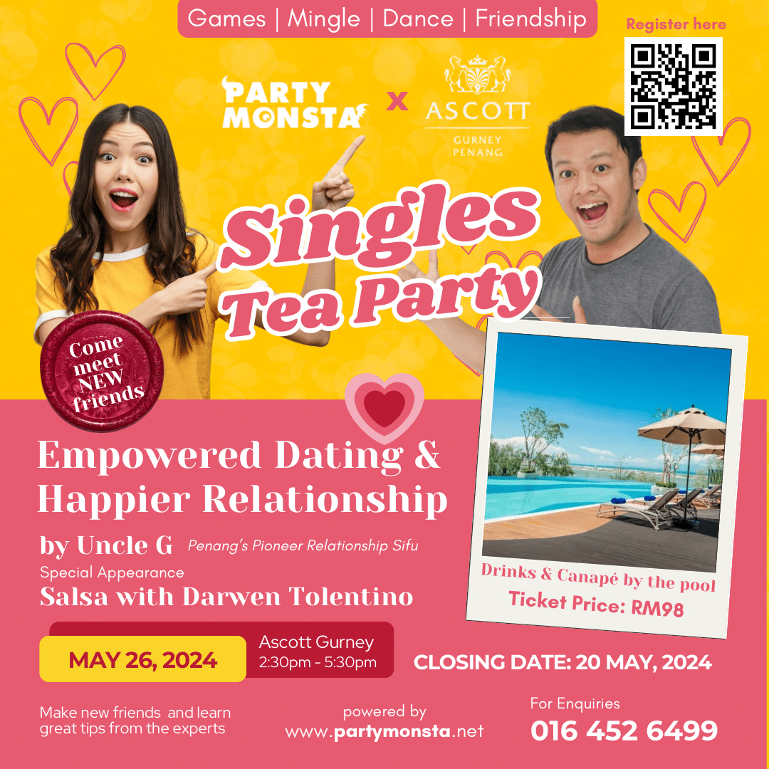 Singles Tea Party banner