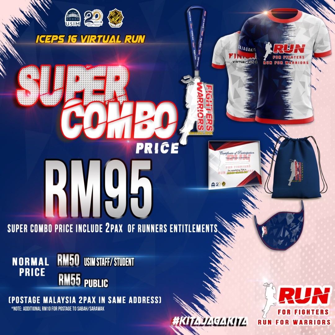 Run for Fighters, Run for Warriors banner